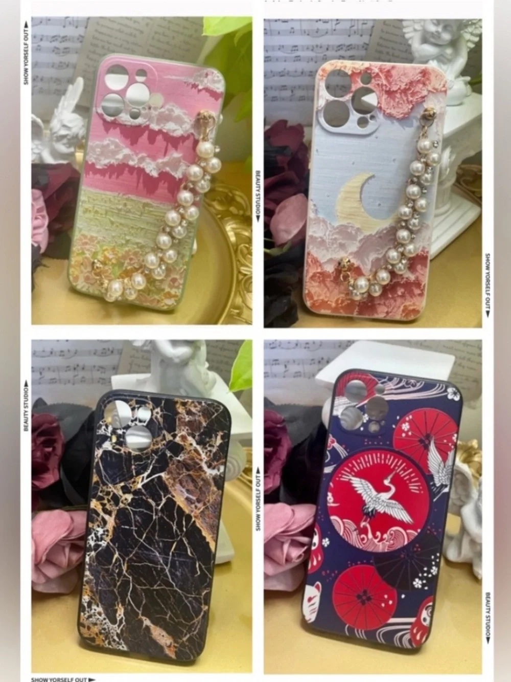 4 items.iPhone 12/12pro/12promax/13/13PRO/13PROMAX case